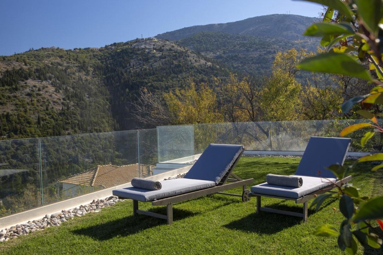Inorato - Luxury Villa With Private Swimming Pool Kalamítsi 外观 照片