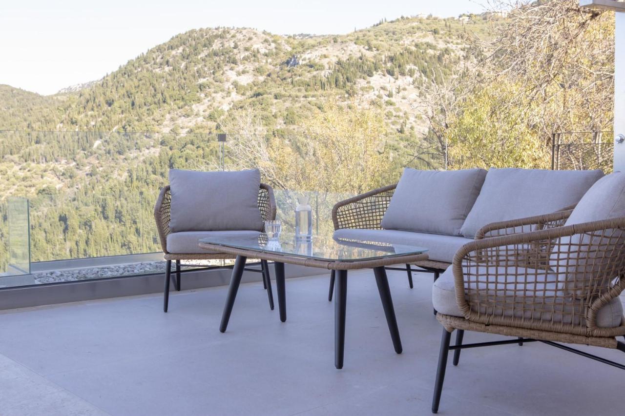Inorato - Luxury Villa With Private Swimming Pool Kalamítsi 外观 照片