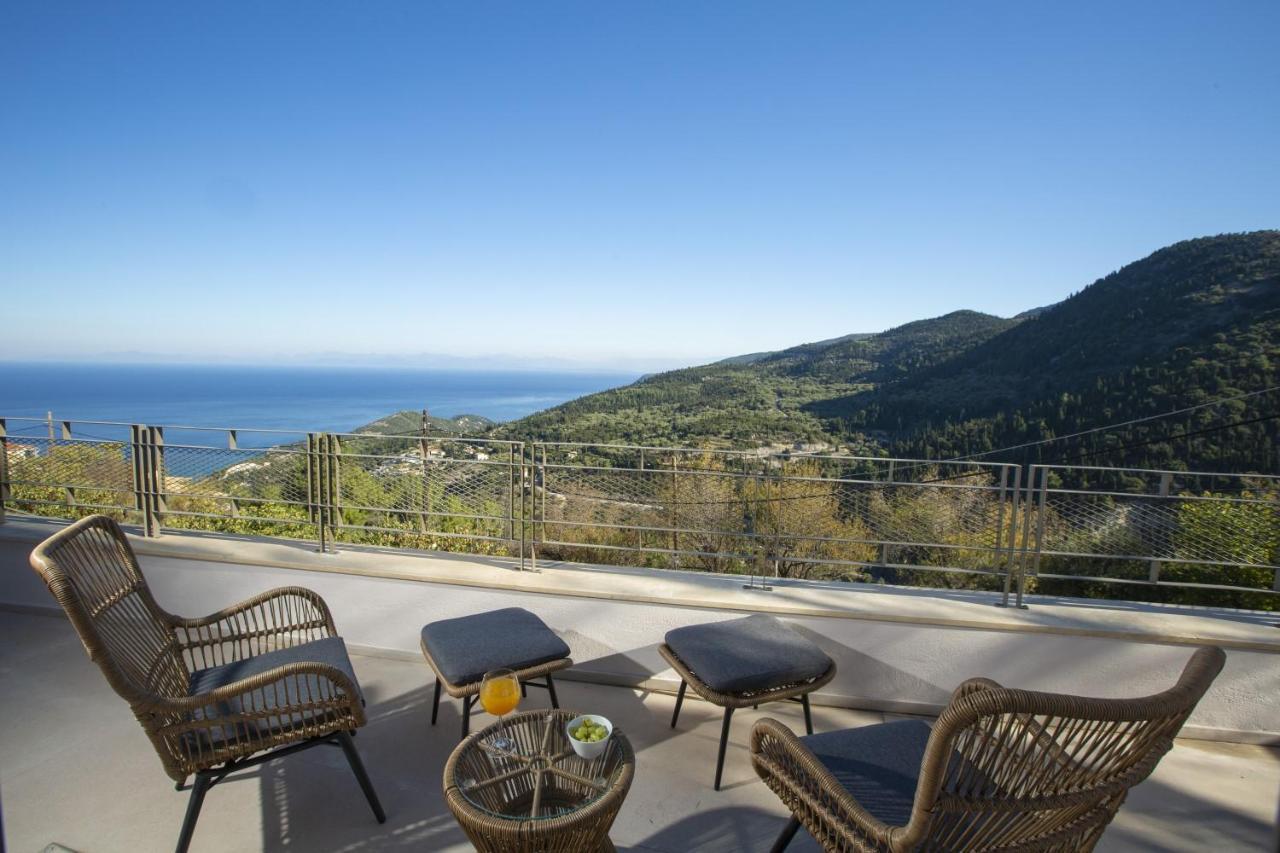 Inorato - Luxury Villa With Private Swimming Pool Kalamítsi 外观 照片
