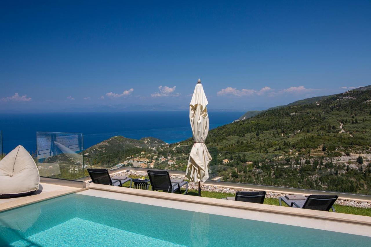 Inorato - Luxury Villa With Private Swimming Pool Kalamítsi 外观 照片